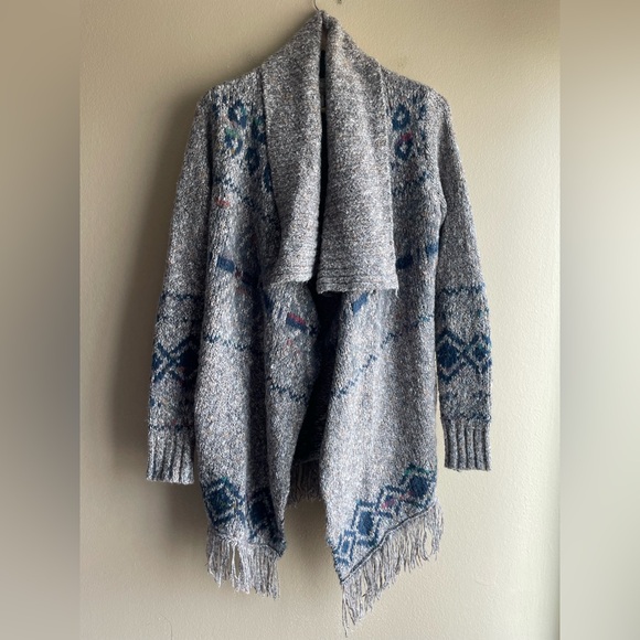 ruby moon Sweaters - Ruby Moon Gray Women Wool Cardigan Size XS